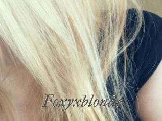 Foxyxblonde