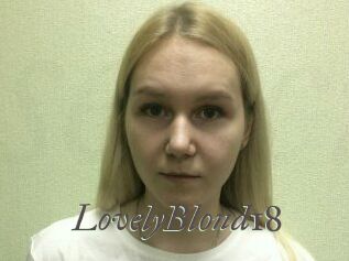 LovelyBlond18 Sexcams city